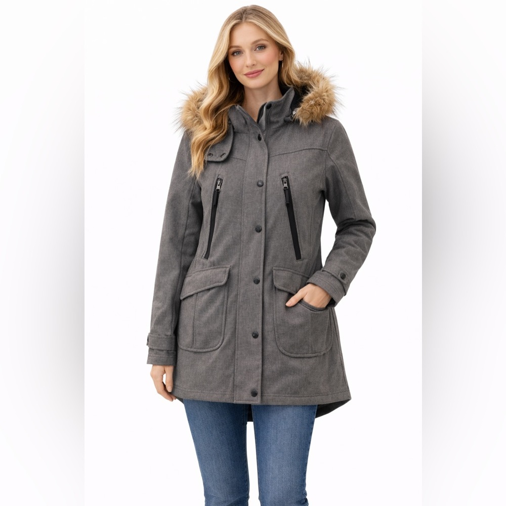 Big Chill Winter Coat | L | Gray